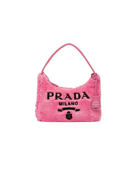 prada re edition pink fur|prada re edition 2000.